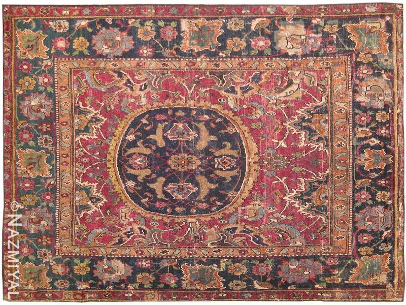 فرش عتیقه اصفهان قرن هفدهم